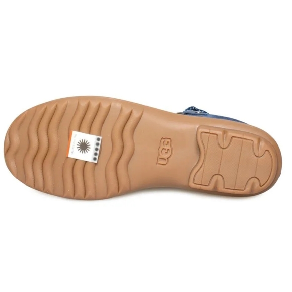 UGG Hapsburg Duck Boots Navy Size 5 - Picture 8 of 8